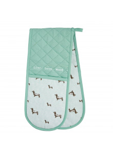 KitchenCraft Dachshund Double Oven Glove