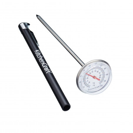 KitchenCraft Stainless Steel Easy Read Meat Thermometer