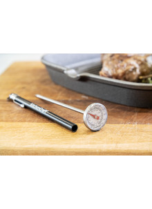 KitchenCraft Stainless Steel Easy Read Meat Thermometer
