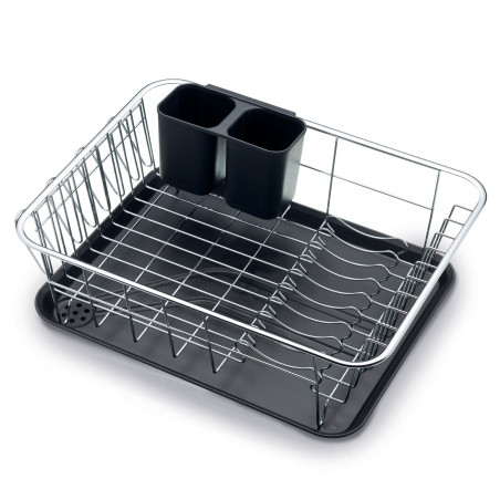 KitchenCraft Chrome Plated Dish Drainer