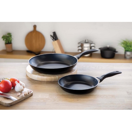 KitchenCraft Non-Stick Frying Pan Set - 28cm, 20cm