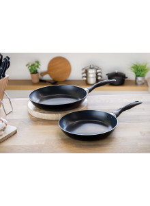 KitchenCraft Non-Stick Frying Pan Set - 28cm, 24cm