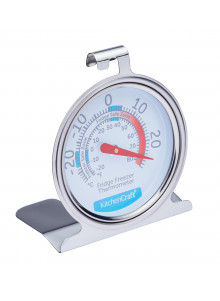 KitchenCraft Stainless Steel Fridge Thermometer