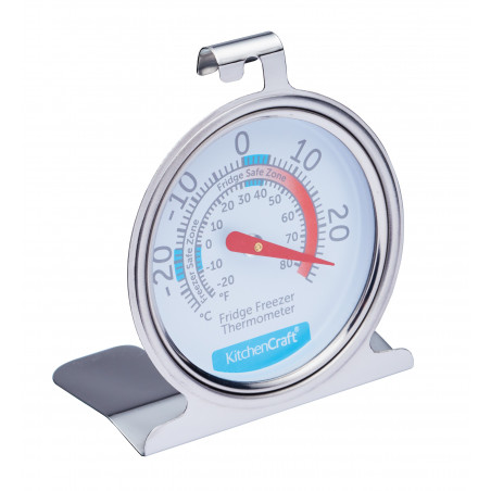 KitchenCraft Stainless Steel Fridge Thermometer