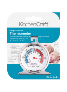 KitchenCraft Stainless Steel Fridge Thermometer