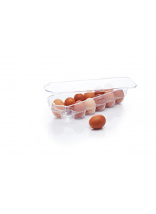 KitchenCraft Plastic Fridge Egg Basket