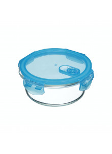 KitchenCraft Pure Seal Glass Round 600ml Storage Container