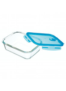 KitchenCraft Pure Seal Glass Rectangular 1 Litre Storage Container