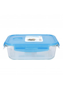 KitchenCraft Pure Seal Glass Rectangular 1.5 Litres Storage Container