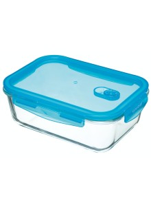 KitchenCraft Pure Seal Glass Rectangular 1.8 Litres Storage Container
