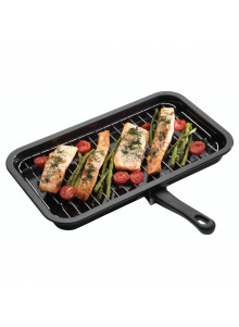 KitchenCraft Enamel 40cm x 23cm Grill Pan