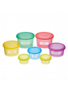 KitchenCraft Healthy Eating Stacking Portion Control Pots