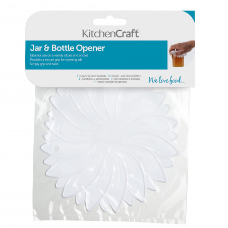 KitchenCraft Rubber Jar and Bottle Opener