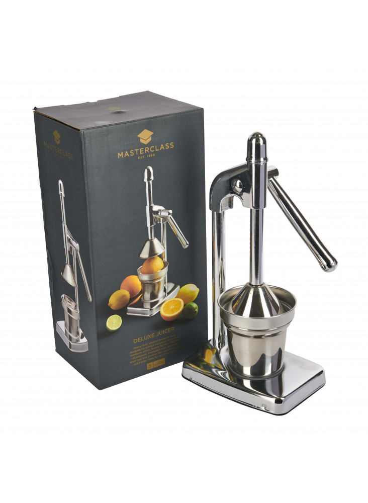 MasterClass Deluxe Chrome Plated Lever Arm Juicer