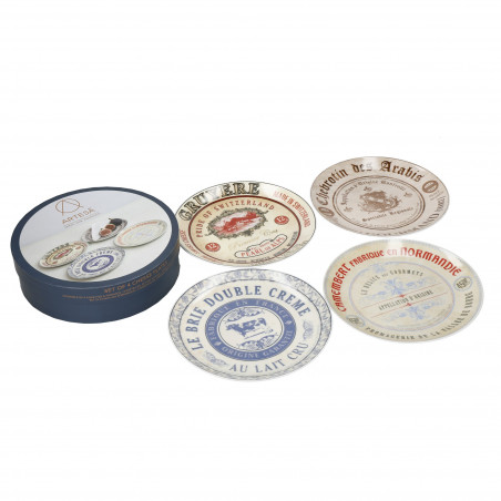 Creative Tops Gourmet Cheese Set Of 4 Cheese Plates