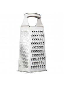 MasterClass Etched Stainless Steel Four Sided Box Grater
