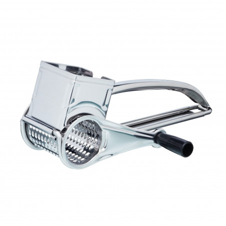 KitchenCraft Stainless Steel Rotary Grater With One Drum