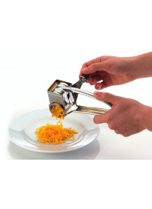 KitchenCraft Stainless Steel Rotary Grater With One Drum