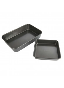 MasterClass Twin Pack - Non-Stick Roasting Pan and Oven Tray