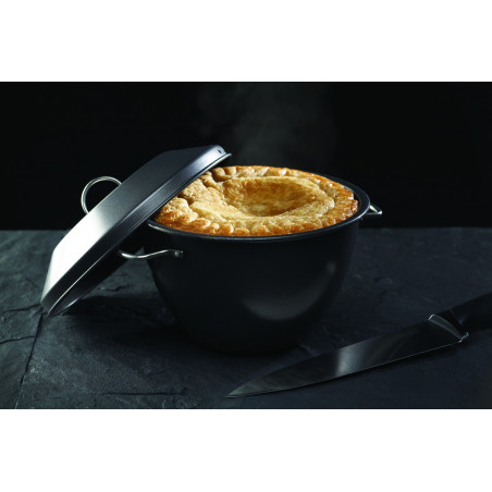 MasterClass Non-Stick 2 Litre Pudding Steamer