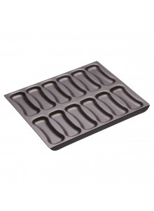 MasterClass Non-Stick 12 Hole Éclair Baking Pan