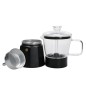 La Cafetière Verona Glass Espresso Maker, 6-Cup, Black La Cafetière Verona Glass Espresso Maker, 6-Cup, Black