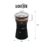 La Cafetière Verona Glass Espresso Maker, 6-Cup, Black La Cafetière Verona Glass Espresso Maker, 6-Cup, Black