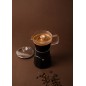 La Cafetière Verona Glass Espresso Maker, 6-Cup, Black La Cafetière Verona Glass Espresso Maker, 6-Cup, Black
