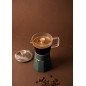 La Cafetière Verona Glass Espresso Maker, 6-Cup, Green La Cafetière Verona Glass Espresso Maker, 6-Cup, Green