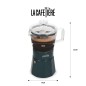La Cafetière Verona Glass Espresso Maker, 6-Cup, Green La Cafetière Verona Glass Espresso Maker, 6-Cup, Green