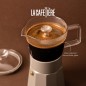 La Cafetière Verona Glass Espresso Maker, 6-Cup, Latte La Cafetière Verona Glass Espresso Maker, 6-Cup, Latte
