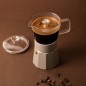 La Cafetière Verona Glass Espresso Maker, 6-Cup, Latte La Cafetière Verona Glass Espresso Maker, 6-Cup, Latte