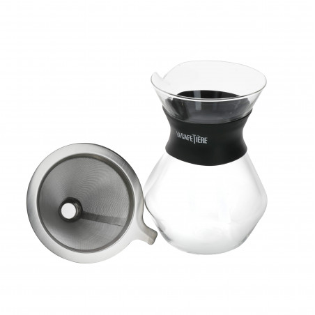 La Cafetière Glass Coffee Dripper and Carafe, 3-Cup