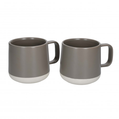 La Cafetière Seville Stoneware Mugs, Set of 2, 300 ml