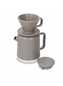 La Cafetière Seville Stoneware Pour Over Set, 2-Cup