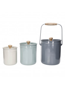 KitchenCraft Food Storage and Composter Set, 3 Pieces