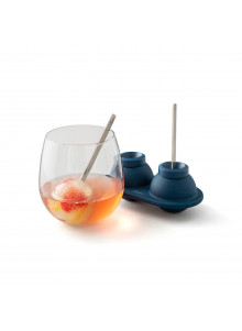 BarCraft Swizzle Ice Mould, Blue