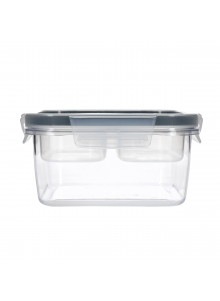 MasterClass Eco Snap Lunch Box with Removable Divider, 800 ml