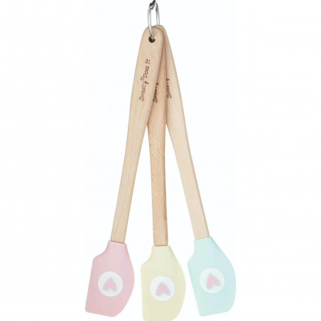 Sweetly Does It 3 Piece Mini Spatula Set