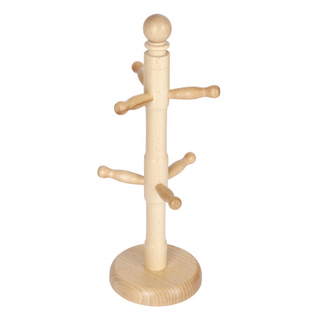 KitchenCraft Beech Wood Mug Tree
