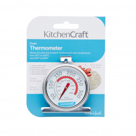 KitchenCraft Stainless Steel Oven Thermometer