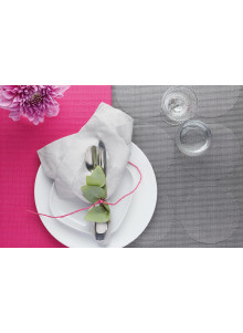 KitchenCraft Woven Reversible Grey Spots Placemat