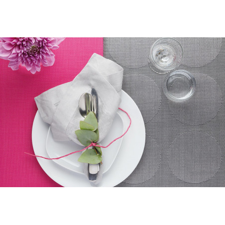 KitchenCraft Woven Reversible Grey Spots Placemat