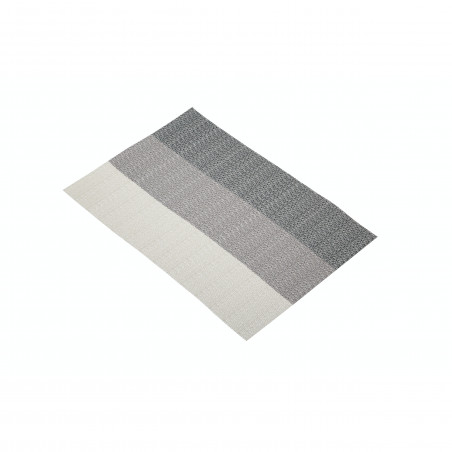 KitchenCraft Woven Grey Stripes Placemat