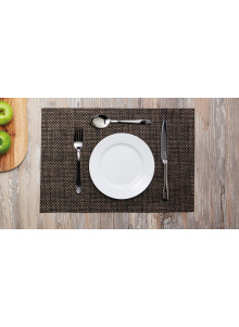 KitchenCraft Woven Metallic Bronze Placemat