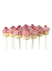 KitchenCraft Pack of 50 Cake Pop Sticks - 10cm