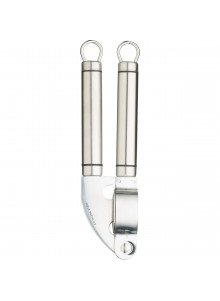 KitchenCraft Oval Handled Professional Stainless Steel Garlic Press