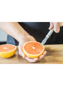 KitchenCraft Oval Handled Stainless Steel Grapefruit Knife