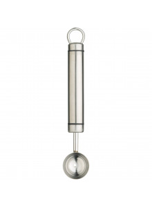 KitchenCraft Oval Handled Stainless Steel Melon Baller