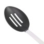 KitchenCraft Oval Handled Stainless Steel Non-Stick Slotted Spoon